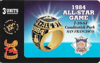 1995 Stadium Club - Phone Cards #NNO 1984 All-Star Game Front
