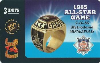 1995 Stadium Club - Phone Cards #NNO 1985 All-Star Game Front