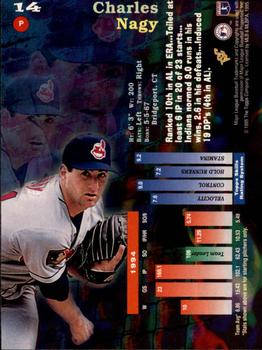 1995 Topps - Stadium Club First Day Issue #14 Charles Nagy Back