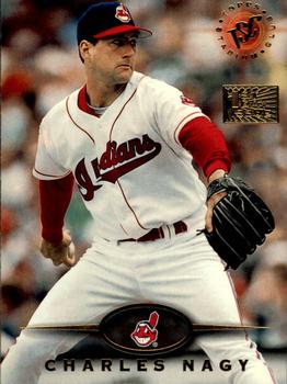 1995 Topps - Stadium Club First Day Issue #14 Charles Nagy Front