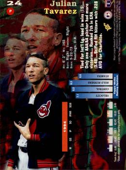 1995 Topps - Stadium Club First Day Issue #24 Julian Tavarez Back