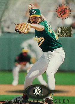 1995 Topps - Stadium Club First Day Issue #72 Dennis Eckersley Front