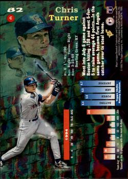 1995 Topps - Stadium Club First Day Issue #82 Chris Turner Back