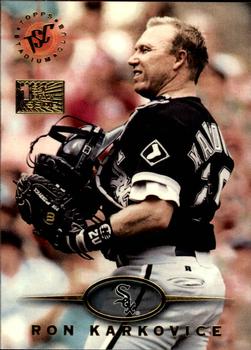 1995 Topps - Stadium Club First Day Issue #88 Ron Karkovice Front