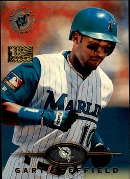 1995 Topps - Stadium Club First Day Issue #90 Gary Sheffield Front
