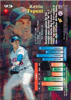 1995 Topps - Stadium Club First Day Issue #93 Kevin Tapani Back