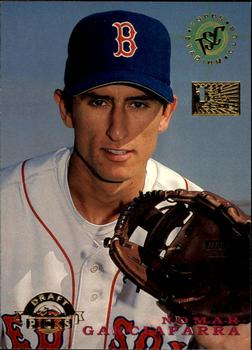 1995 Topps - Stadium Club First Day Issue #97 Nomar Garciaparra Front