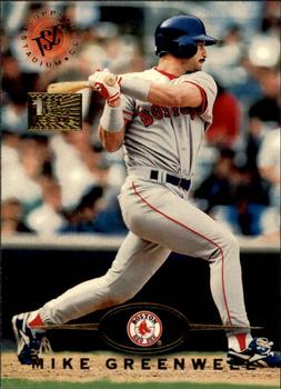 1995 Topps - Stadium Club First Day Issue #121 Mike Greenwell Front
