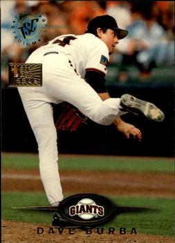 1995 Topps - Stadium Club First Day Issue #134 Dave Burba Front