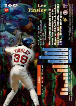 1995 Topps - Stadium Club First Day Issue #160 Lee Tinsley Back