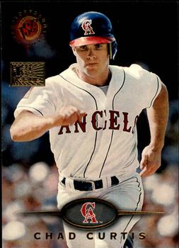 1995 Topps - Stadium Club First Day Issue #169 Chad Curtis Front