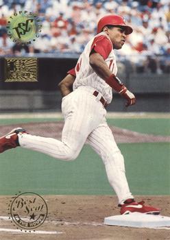 1995 Topps - Stadium Club First Day Issue #211 Barry Larkin Front