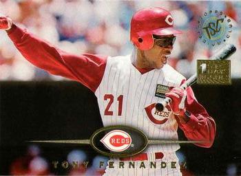 1995 Topps - Stadium Club First Day Issue #221 Tony Fernandez Front
