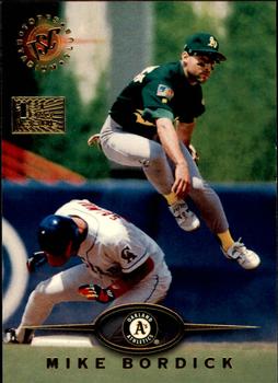 1995 Topps - Stadium Club First Day Issue #245 Mike Bordick Front