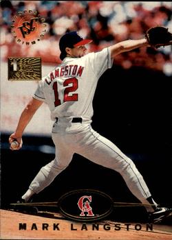 1995 Topps - Stadium Club First Day Issue #246 Mark Langston Front