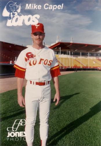 1993 Jones Photo Tucson Toros #NNO Mike Capel Front