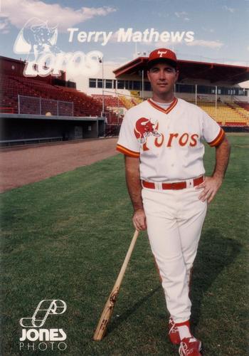 1993 Jones Photo Tucson Toros #NNO Terry Mathews Front