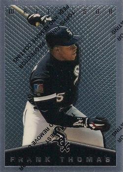 1995 Topps - Total Bases (Finest) #4 Frank Thomas Front