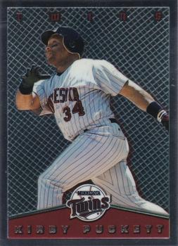 1995 Topps - Total Bases (Finest) #13 Kirby Puckett Front