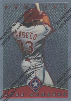 1995 Topps - Total Bases (Finest) #14 Jose Canseco Front