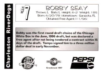 1997 Grandstand Charleston RiverDogs #NNO Bobby Seay Back