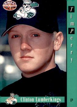 1997 Grandstand Clinton LumberKings #17 Tim Perry Front