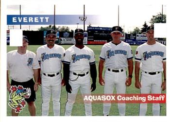 1997 Grandstand Everett AquaSox #NNO Spyder Webb / Orlando Gomez / Roberto Valdez / Andy Bottin / Steve Peck Front