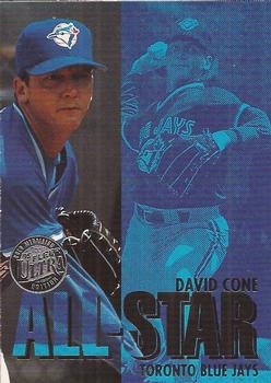 1995 Ultra - All-Stars Gold Medallion #6 David Cone Front