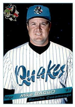 1997 Grandstand Rancho Cucamonga Quakes #NNO Mike Basso Front