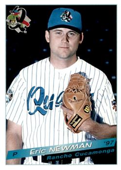 1997 Grandstand Rancho Cucamonga Quakes #NNO Eric Newman Front