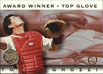 1995 Ultra - Award Winners Gold Medallion #10 Tom Pagnozzi Front