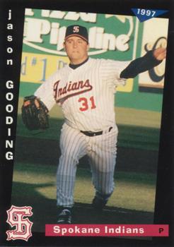 1997 Grandstand Spokane Indians #10 Jason Gooding Front
