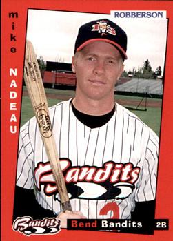 1997 Grandstand Bend Bandits #NNO Mike Nadeau Front