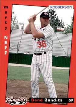 1997 Grandstand Bend Bandits #NNO Marty Neff Front