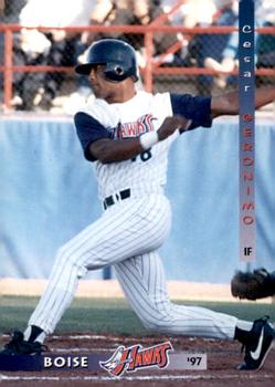 1997 Grandstand Boise Hawks #NNO Cesar Geronimo Front