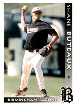 1998 Grandstand Birmingham Barons #NNO Shane Buteaux Front