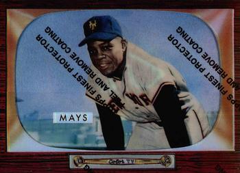 1997 Topps - Willie Mays Commemorative Reprints Finest Refractor #6 Willie Mays Front