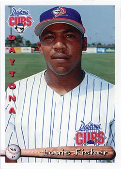 1998 Grandstand Daytona Cubs #NNO Louis Fisher Front