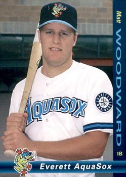 1998 Grandstand Everett AquaSox #NNO Matt Woodward Front