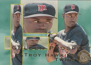 1995 Ultra - Golden Prospects Gold Medallion #5 LaTroy Hawkins Front