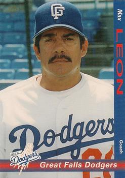 1998 Grandstand Great Falls Dodgers #NNO Max Leon Front