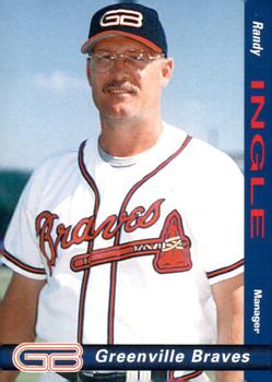 1998 Grandstand Greenville Braves #NNO Randy Ingle Front