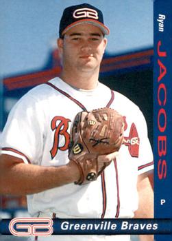 1998 Grandstand Greenville Braves #NNO Ryan Jacobs Front