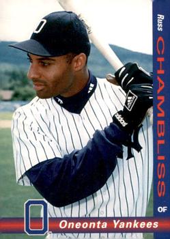 1998 Grandstand Oneonta Yankees #NNO Russ Chambliss Front