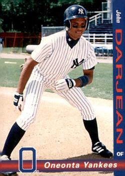 1998 Grandstand Oneonta Yankees #NNO John Darjean Front