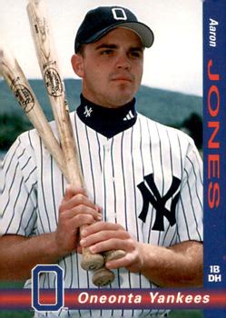 1998 Grandstand Oneonta Yankees #NNO Aaron Jones Front