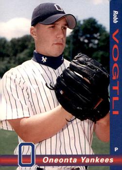 1998 Grandstand Oneonta Yankees #NNO Robb Vogtli Front