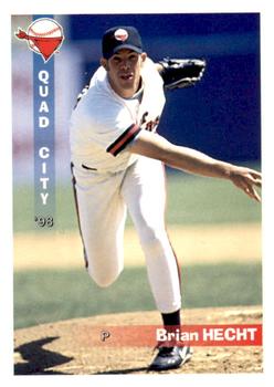 1998 Grandstand Quad City River Bandits #NNO Brian Hecht Front