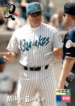 1998 Grandstand Rancho Cucamonga Quakes #NNO Mike Basso Front