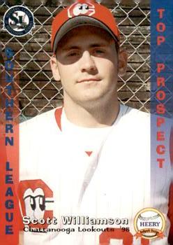 1998 Grandstand Southern League Top Prospects #7 Scott Williamson Front